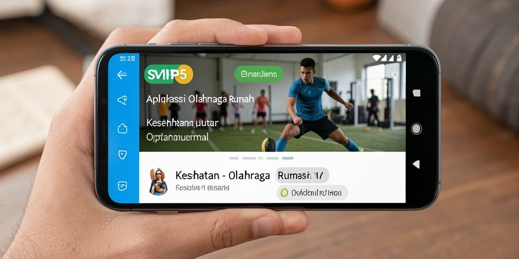 Tampilan antarmuka aplikasi SVIP5 yang user-friendly dan mudah digunakan.